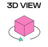 3D view