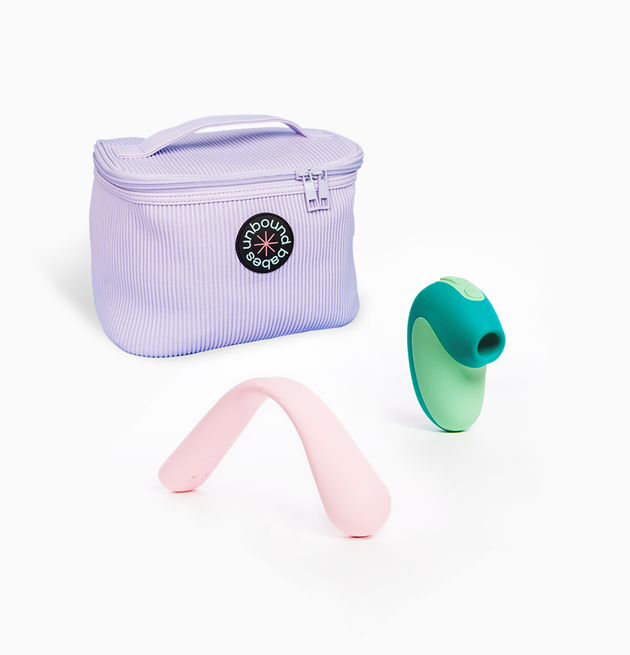 Violet Storage Bag, Quartz Bender, Mint Puff