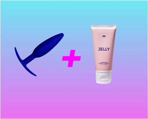 Nudge Butt Plug and Jelly